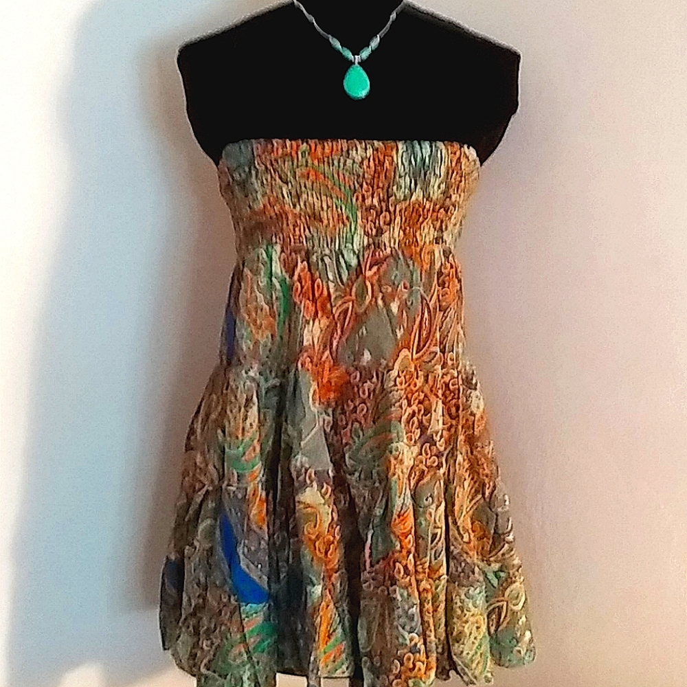 NWT Karma Highway flowy Dress/ Skirt OS